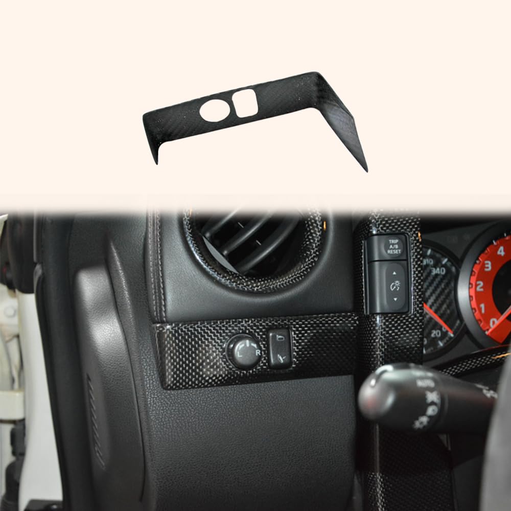 Kazento For R35 Gtr For Nissan Side Mirror Control Panel (Lhd) Carbon Fiber