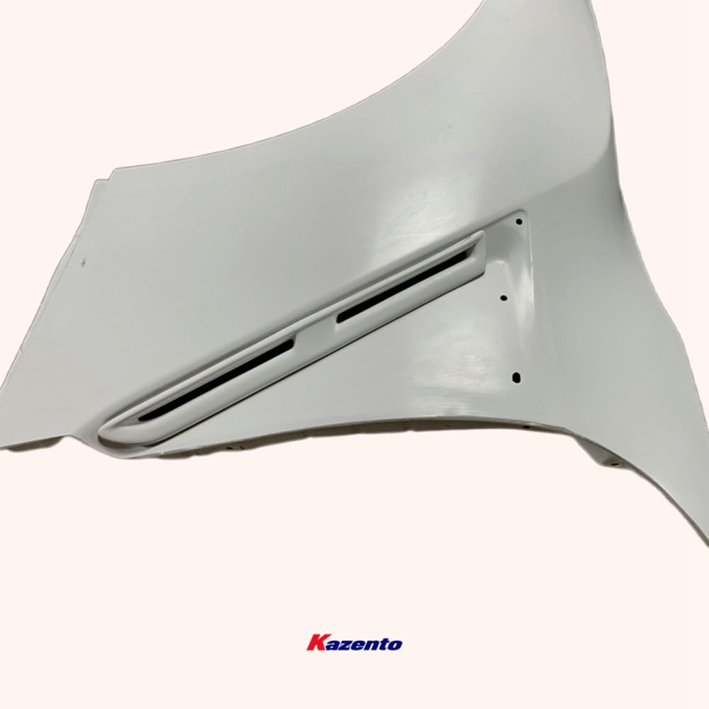 Kazento For R35 Gtr Oem For Nissan Front Fender (With Fender Vents) Fiber Glass Kazento Carbon Parts 车身侧板 R35-FF-OE-FRP