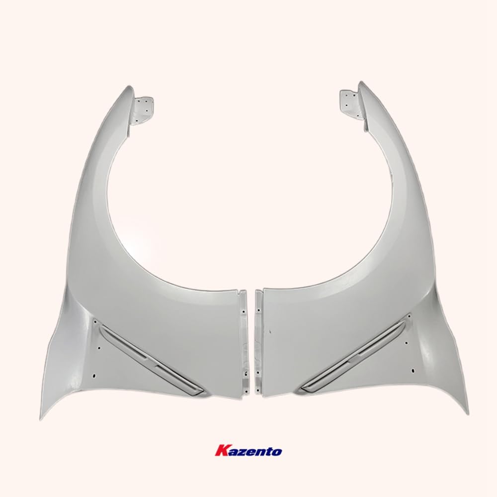 Kazento For R35 Gtr Oem For Nissan Front Fender (With Fender Vents) Fiber Glass Kazento Carbon Parts 车身侧板 R35-FF-OE-FRP