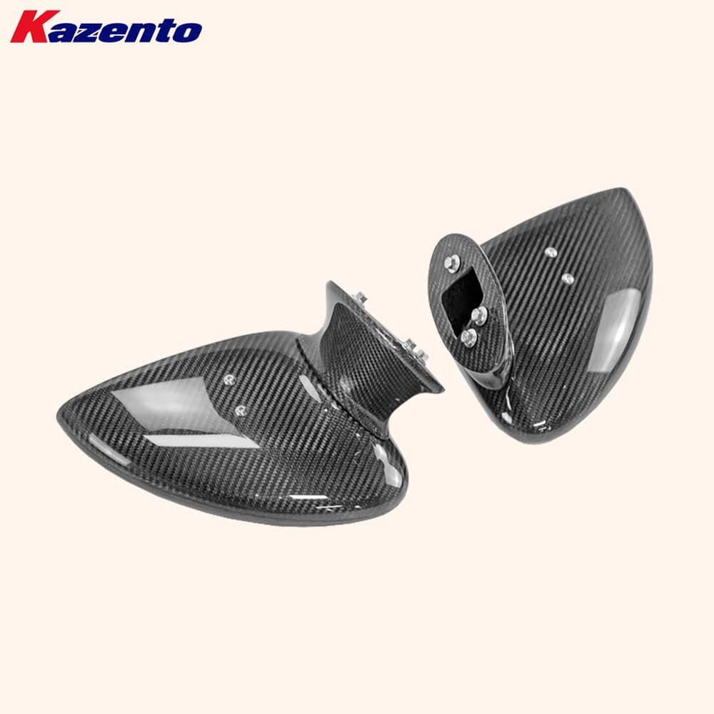Kazento For S2000 Ap1 Ap2 For Honda Aero Mirror (Manual) Rearview Mirror Guard Covers Carbon Fiber Kazento Carbon Parts 车身侧板 S2000-MC-EPA&-CF