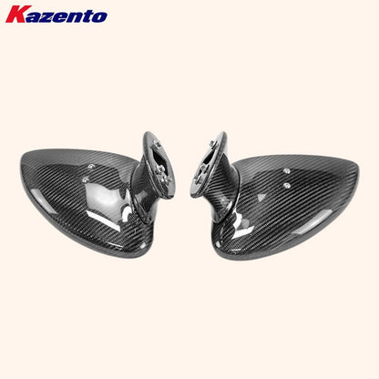 Kazento For S2000 Ap1 Ap2 For Honda Aero Mirror (Manual) Rearview Mirror Guard Covers Carbon Fiber