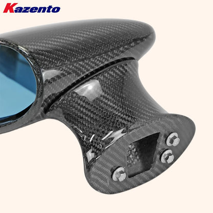 Kazento For S2000 Ap1 Ap2 For Honda Aero Mirror (Manual) Rearview Mirror Guard Covers Carbon Fiber