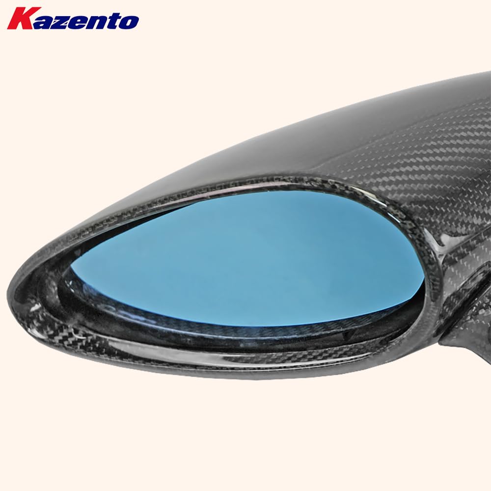 Kazento For S2000 Ap1 Ap2 For Honda Aero Mirror (Manual) Rearview Mirror Guard Covers Carbon Fiber