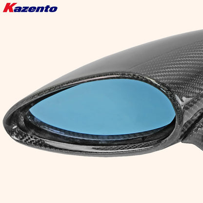 Kazento For S2000 Ap1 Ap2 For Honda Aero Mirror (Manual) Rearview Mirror Guard Covers Carbon Fiber