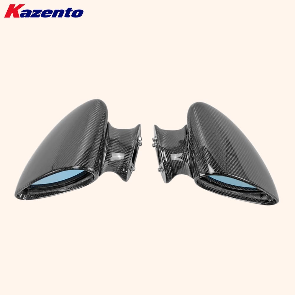 Kazento For S2000 Ap1 Ap2 For Honda Aero Mirror (Manual) Rearview Mirror Guard Covers Carbon Fiber