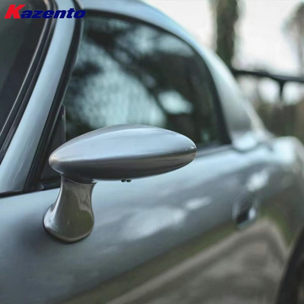 Kazento For S2000 Ap1 Ap2 For Honda Aero Mirror (Manual) Rearview Mirror Guard Covers Carbon Fiber