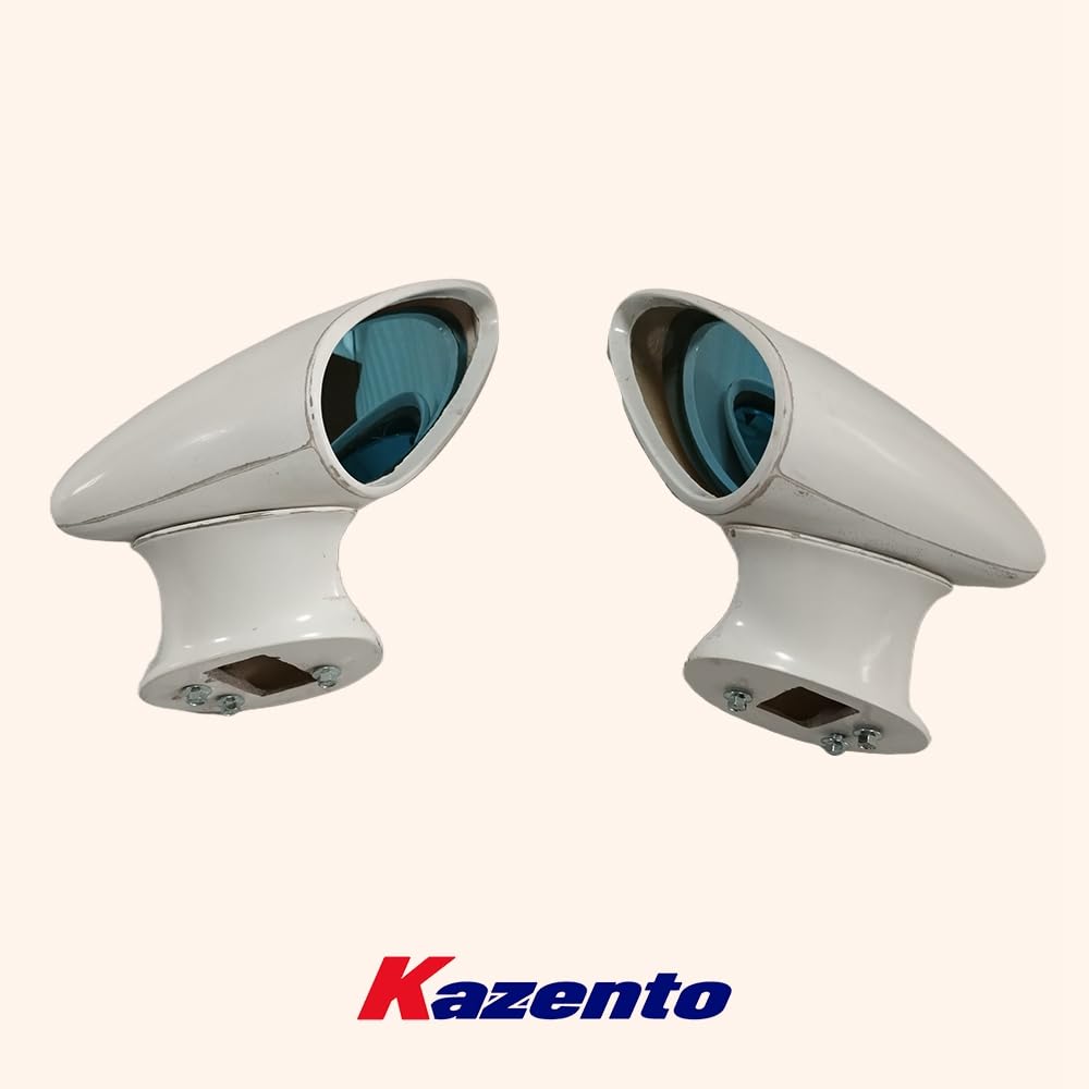 Kazento For S2000 Ap1 Ap2 For Honda Aero Mirror (Manual) Rearview Mirror Guard Covers Fiber Glass Kazento Carbon Parts 车身侧板 S2000-MC-EPA&-FRP