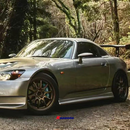 Kazento For S2000 Ap1 Ap2 For Honda Aero Mirror (Manual) Rearview Mirror Guard Covers Fiber Glass