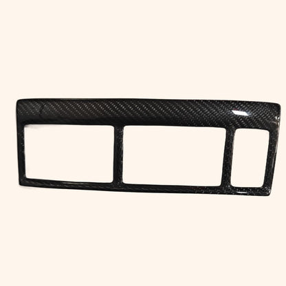 Kazento For Skyline R34 GTR For Nissan Air Con Surround Interior Trim Cover Panel Kazento Carbon Parts 车身侧板 carbon fiber R34-AIRCON-TIE-CF