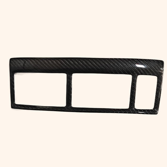 Kazento For Skyline R34 GTR For Nissan Air Con Surround Interior Trim Cover Panel Kazento Carbon Parts 车身侧板 carbon fiber R34-AIRCON-TIE-CF