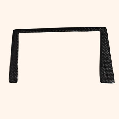 Kazento For Skyline R34 GTR For Nissan Interior Trim Center Radio Cover Surround Kazento Carbon Parts 车身侧板 Carbon Fiber R34-RADIO-TIE-CF