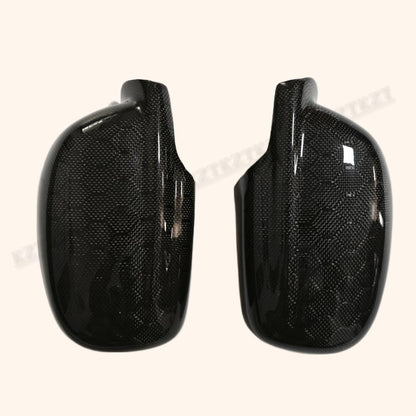 Kazento For Skyline R34 GTR GTT For Nissan Honeycomb Carbon Fiber Side Mirror Cover Pair Kazento Carbon Parts 车身侧板 R34-MC-HCF