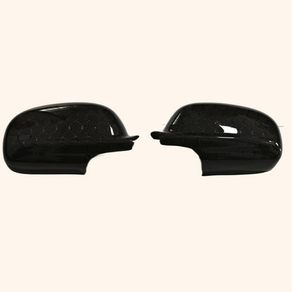 Kazento For Skyline R34 GTR GTT For Nissan Honeycomb Carbon Fiber Side Mirror Cover Pair Kazento Carbon Parts 车身侧板 R34-MC-HCF