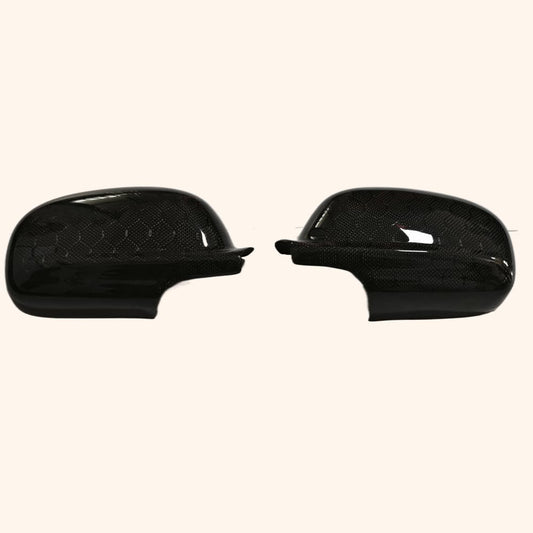 Kazento For Skyline R34 GTR GTT For Nissan Honeycomb Carbon Fiber Side Mirror Cover Pair Kazento Carbon Parts 车身侧板 R34-MC-HCF