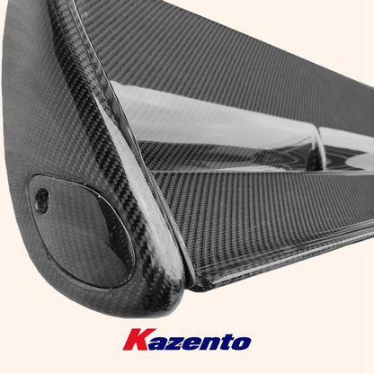 Kazento For Skyline R34 GTR GTT OE For Nissan Rear Trunk Spoiler Wing With Blade/Caps/Stand Kazento Carbon Parts 车身侧板