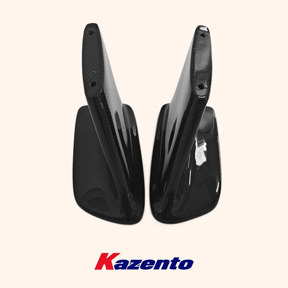 Kazento For Skyline R34 GTR GTT OE For Nissan Rear Trunk Spoiler with JUN High Spoiler Stand Kazento Carbon Parts 车身侧板