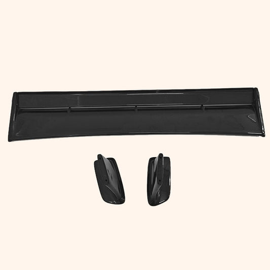 Kazento For Skyline R34 GTR GTT OE For Nissan Rear Trunk Spoiler with JUN High Spoiler Stand Kazento Carbon Parts 车身侧板 Carbon Fiber R34-RS-OE-LEG-CF