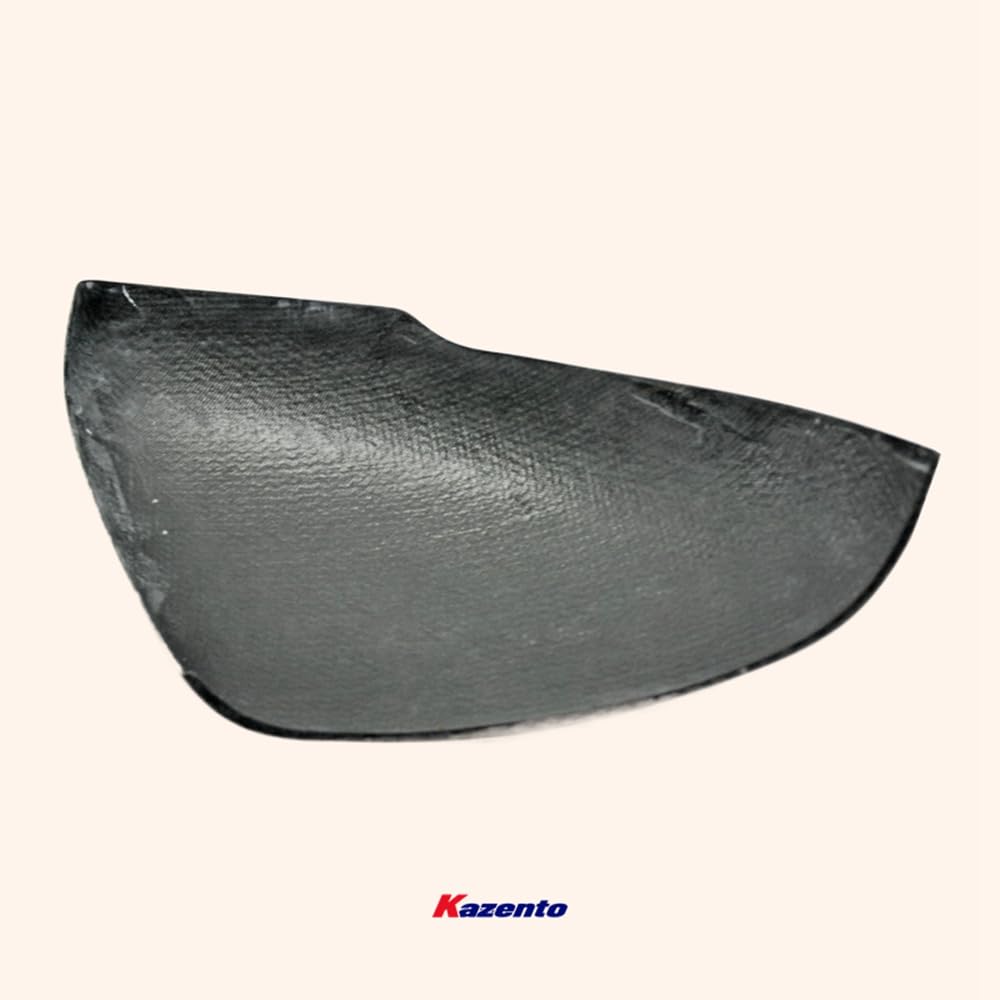 Kazento For Stinger For Kia Side Mirror Cover (Stick On) Rearview Mirror Guard Covers Carbon Fiber