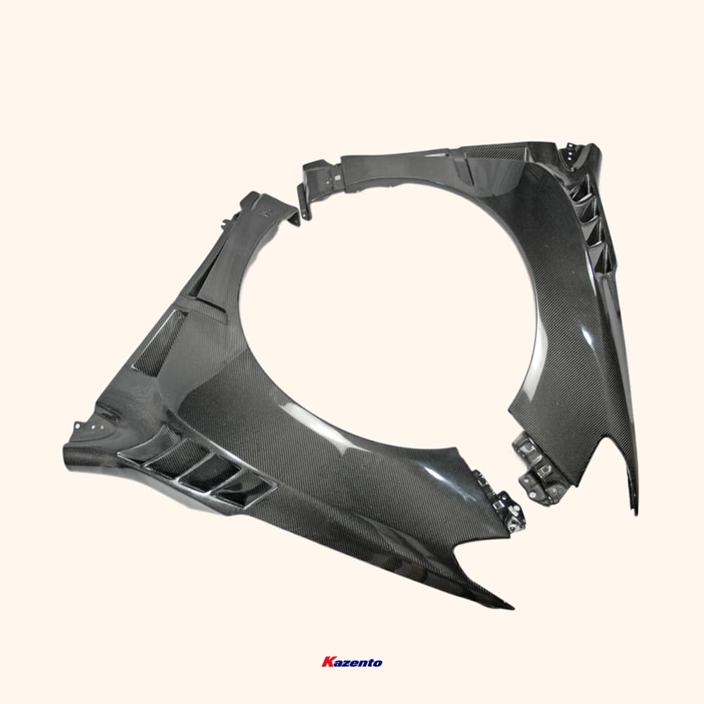 Kazento For Subaru 14-18 Impreza Wrx Vab Vaf Levorg Vmg/Vm4 Sti Dam Style Front Over Fender +8Mm Carbon Fiber Kazento Carbon Parts 车身侧板 VAB-FF-DAM-CF