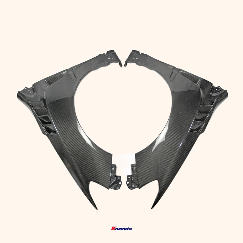 Kazento For Subaru 14-18 Impreza Wrx Vab Vaf Levorg Vmg/Vm4 Sti Dam Style Front Over Fender +8Mm Carbon Fiber Kazento Carbon Parts 车身侧板 VAB-FF-DAM-CF