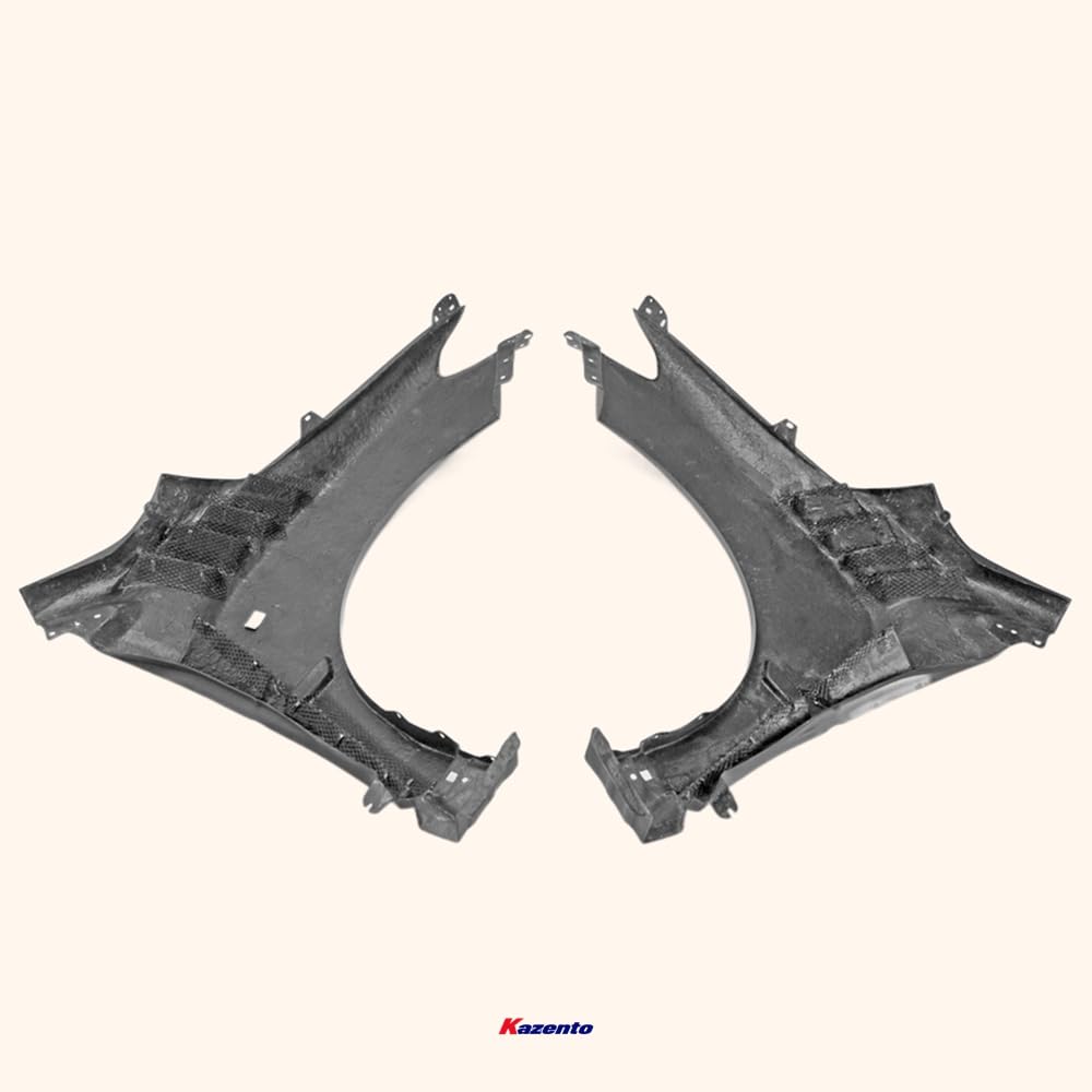 Kazento For Subaru 14-18 Impreza Wrx Vab Vaf Levorg Vmg/Vm4 Sti Dam Style Front Over Fender +8Mm Carbon Fiber