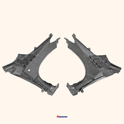 Kazento For Subaru 14-18 Impreza Wrx Vab Vaf Levorg Vmg/Vm4 Sti Dam Style Front Over Fender +8Mm Carbon Fiber