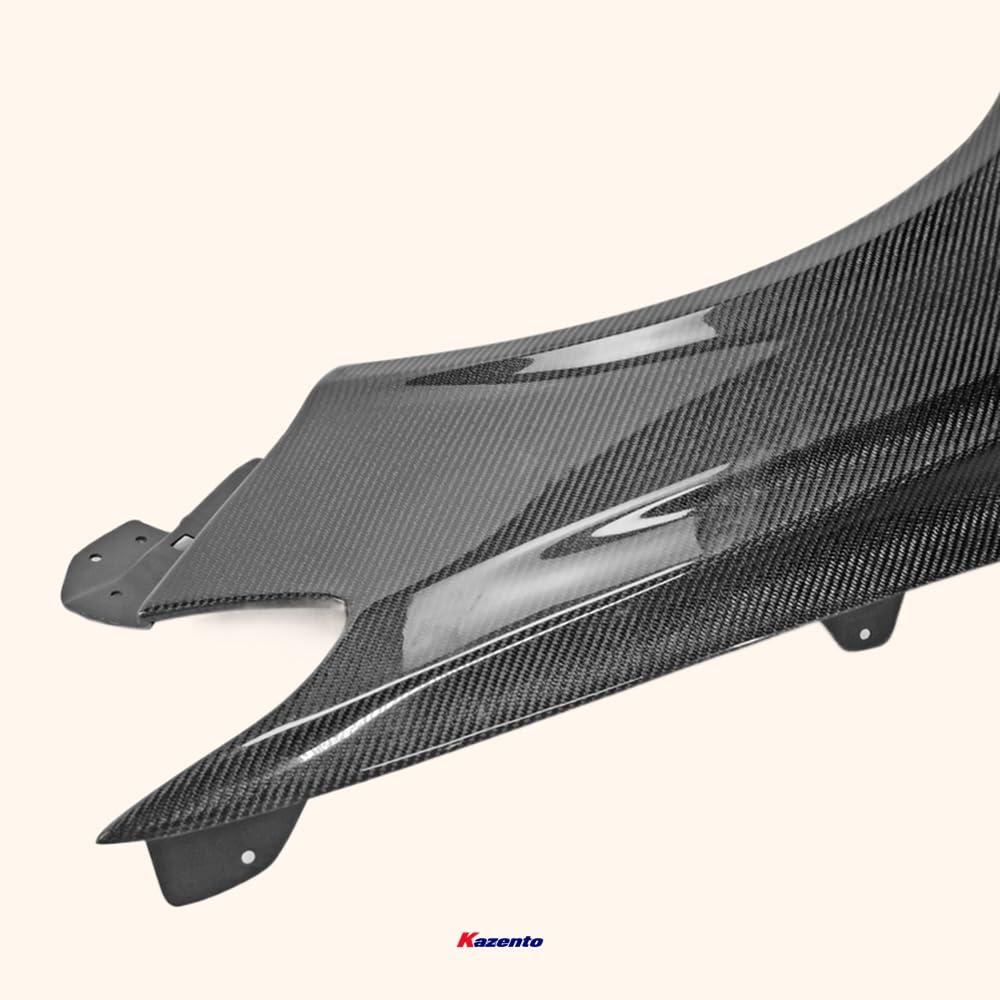 Kazento For Subaru 14-18 Impreza Wrx Vab Vaf Vrs Arising Ii Front Fender 2Pcs Carbon Fiber Kazento Carbon Parts 车身侧板 VAB-FF-VRSA1-CF