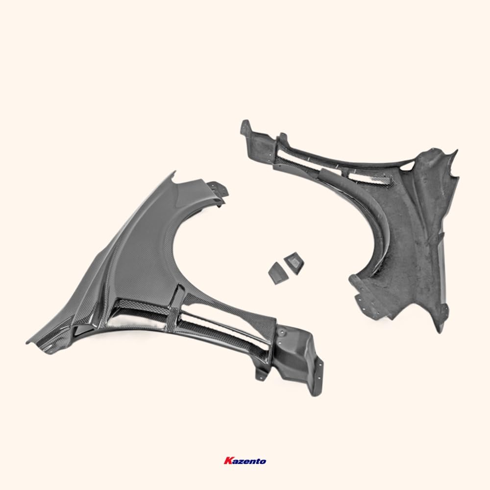 Kazento For Subaru 14-18 Impreza Wrx Vab Vaf Vrs Arising Ii Front Fender 2Pcs Carbon Fiber Kazento Carbon Parts 车身侧板 VAB-FF-VRSA1-CF