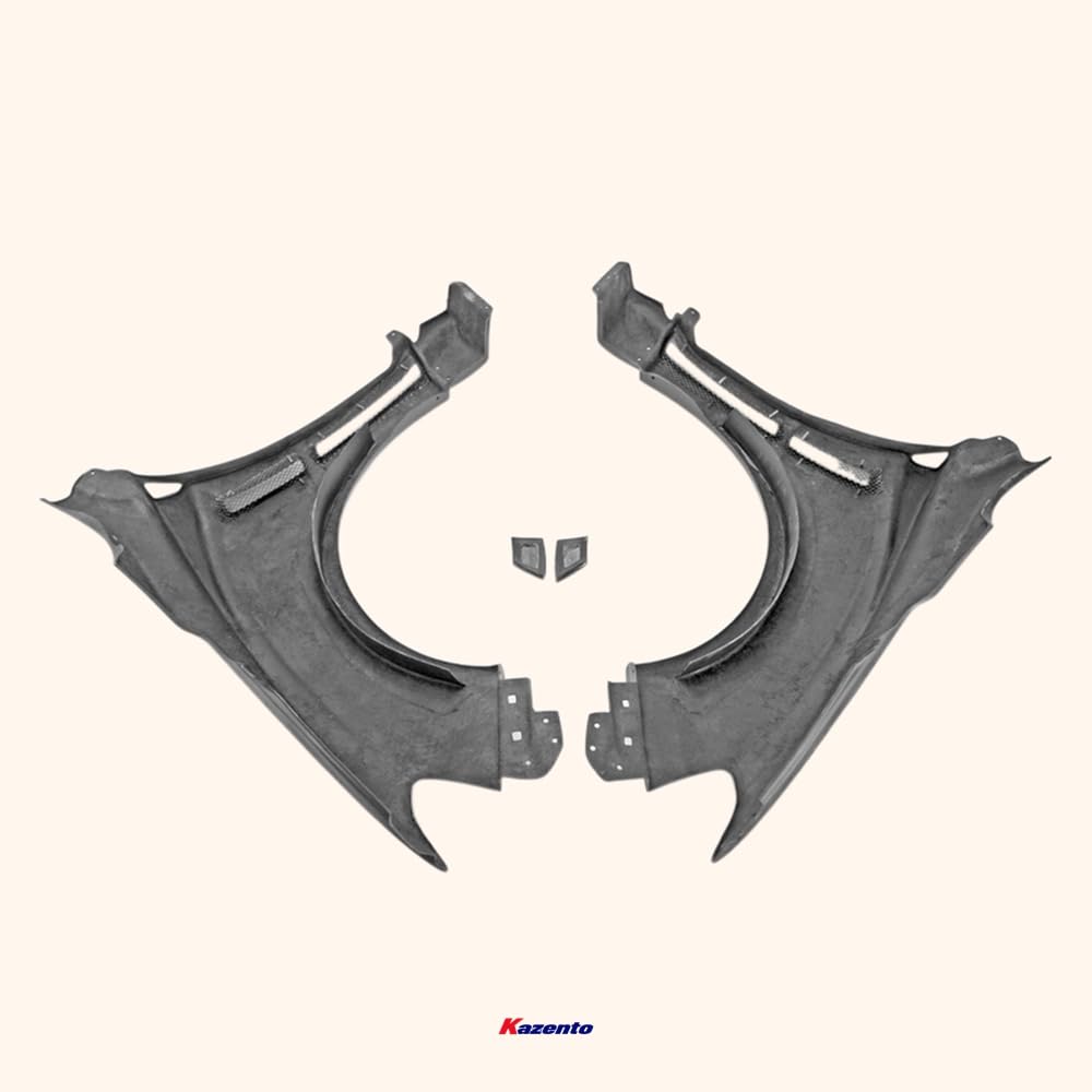 Kazento For Subaru 14-18 Impreza Wrx Vab Vaf Vrs Arising Ii Front Fender 2Pcs Carbon Fiber