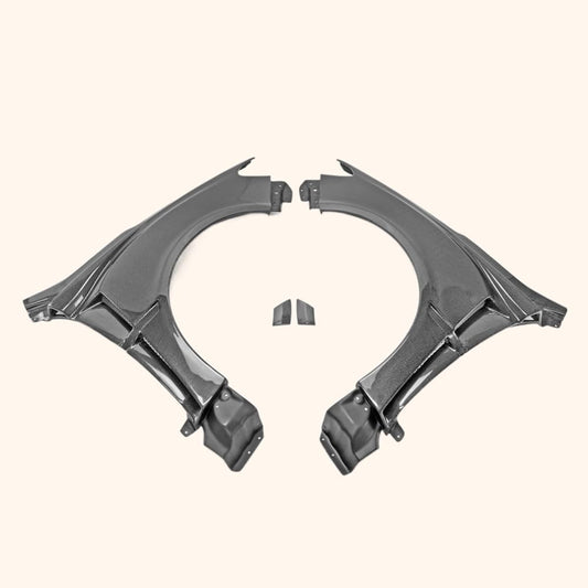 Kazento For Subaru 14-18 Impreza Wrx Vab Vaf Vrs Arising Ii Front Fender 2Pcs Carbon Fiber