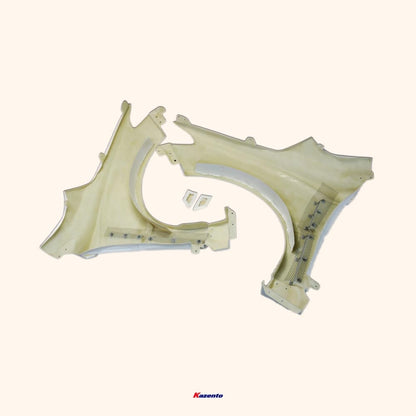 Kazento For Subaru 14-18 Impreza Wrx Vab Vaf Vrs Arising Ii Front Fender 2Pcs Fiber Glass Kazento Carbon Parts 车身侧板 VAB-FF-VRSA1-FRP