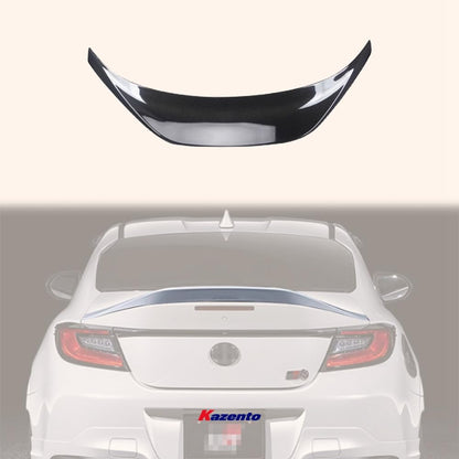 Kazento For SUBARU BRZ GR86 2022+ TRD-Style Carbon Fiber Rear Spoiler Wing Lip Car Body Kits Kazento Carbon Parts 车身侧板 GR86-RS-TD-CF