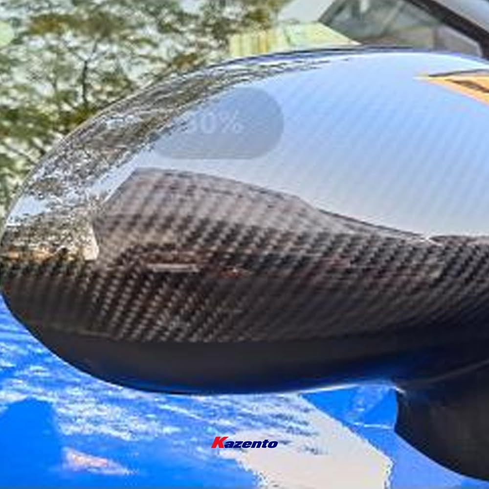 Kazento For SUBARU BRZ ZD8 GR86 2022+ Dry Carbon Fiber Side Mirror Cover Kazento Carbon Parts 车身侧板 BRZ23-MC-DCF