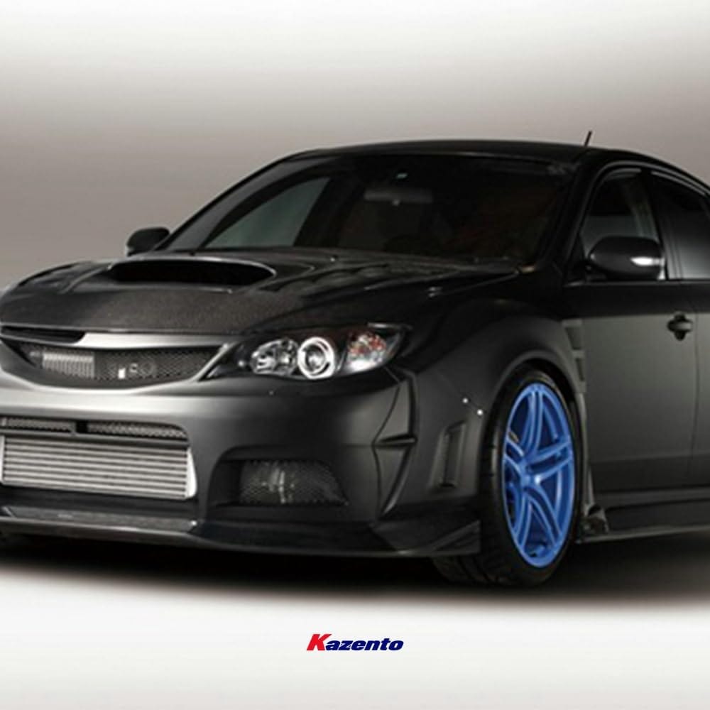 Kazento For Subaru Grb Gvb Vrs Style Wide Body Version Front Fender Set (4 Pcs) Fiber Glass Kazento Carbon Parts 车身侧板 GRB-FF-VA-FRP