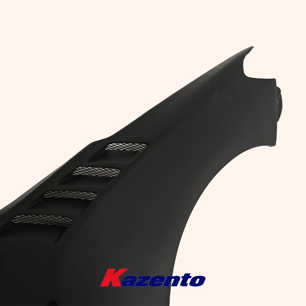 Kazento For Subaru Impreza 14-18 WRX VAB VAF STI DAM Style Fiber Glass Front Over Fender +8mm Kazento Carbon Parts 车身侧板 VAB-FF-DAM-FRP