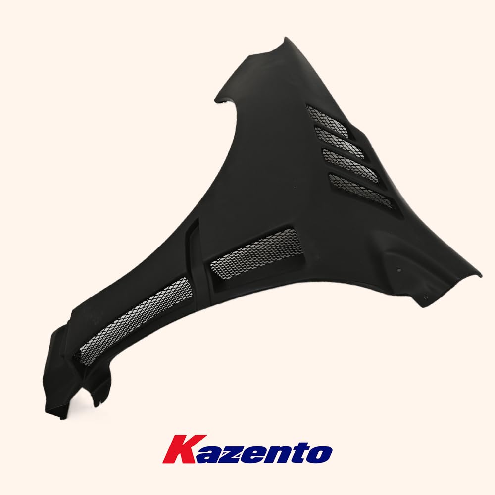 Kazento For Subaru Impreza 14-18 WRX VAB VAF STI DAM Style Fiber Glass Front Over Fender +8mm Kazento Carbon Parts 车身侧板 VAB-FF-DAM-FRP