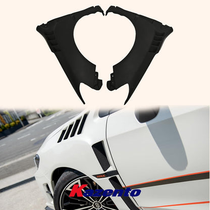 Kazento For Subaru Impreza 14-18 WRX VAB VAF STI DAM Style Fiber Glass Front Over Fender +8mm Kazento Carbon Parts 车身侧板 VAB-FF-DAM-FRP