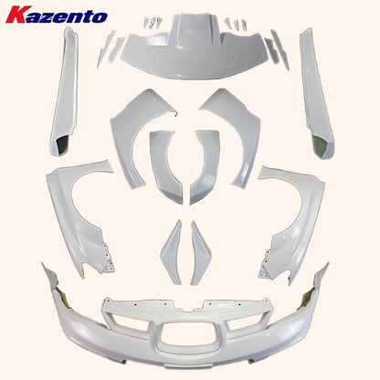 Kazento For Subaru Impreza 9 Gen Gdb F Vtxc Style Wide Front Fender Fiber Glass Kazento Carbon Parts 车身侧板 GDB-FF-VTXC-FRP