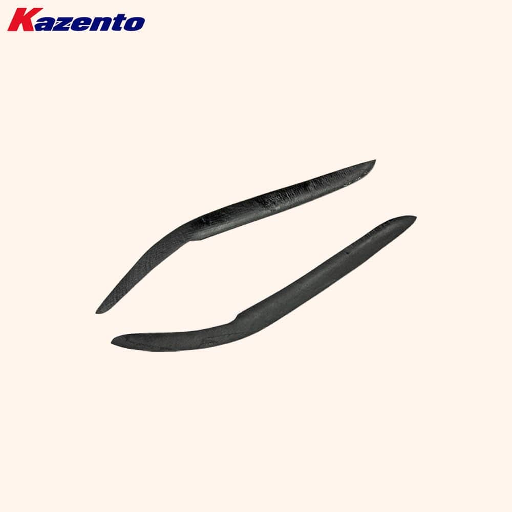 Kazento For Subaru Impreza GC GF Sedan WRX STI 1998-00 Carbon Headlight Eyelid Eyebrow Kazento Carbon Parts 车身侧板 GC-EYE-CF