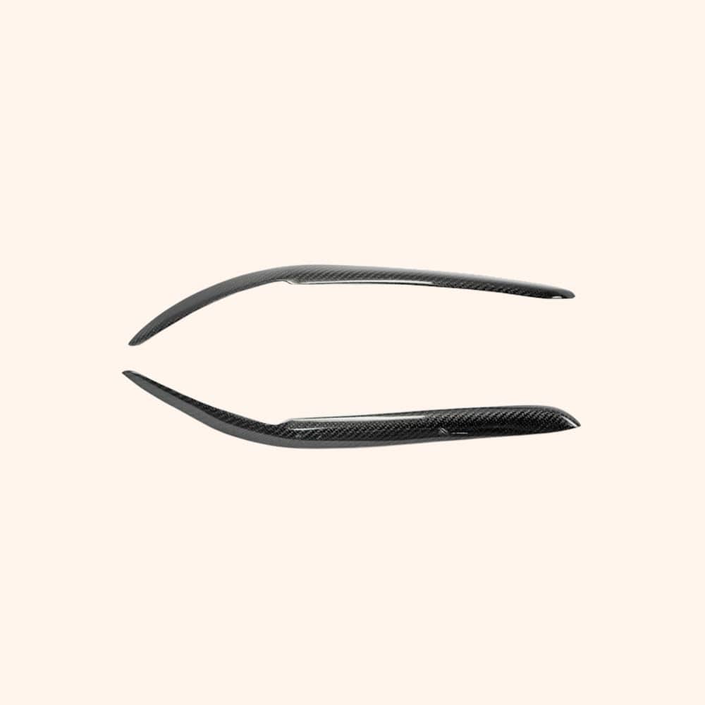 Kazento For Subaru Impreza GC GF Sedan WRX STI 1998-00 Carbon Headlight Eyelid Eyebrow Kazento Carbon Parts 车身侧板 GC-EYE-CF