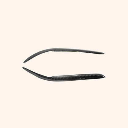 Kazento For Subaru Impreza GC GF Sedan WRX STI 1998-00 Carbon Headlight Eyelid Eyebrow Kazento Carbon Parts 车身侧板 GC-EYE-CF