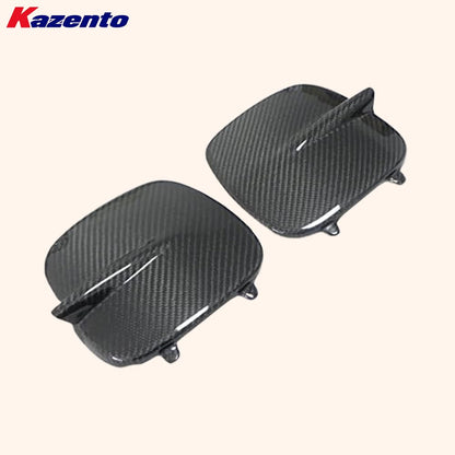 Kazento For Subaru Impreza GC8 GF Sedan WRX STI 1998-00 Carbon Fog Light Cover Panel Kazento Carbon Parts 车身侧板 GC-FOG-CF