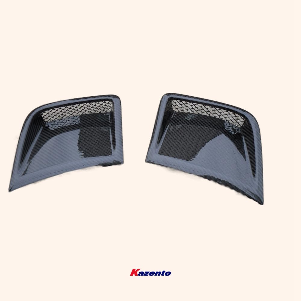 Kazento For Subaru Impreza Grb Wrx 10 Hatch Oem Front Bumper Side Vents Carbon Fiber Kazento Carbon Parts 车身侧板 GRB-BV-SIDE-CF