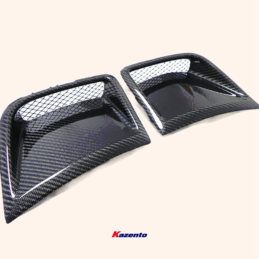 Kazento For Subaru Impreza Grb Wrx 10 Hatch Oem Front Bumper Side Vents Carbon Fiber Kazento Carbon Parts 车身侧板 GRB-BV-SIDE-CF