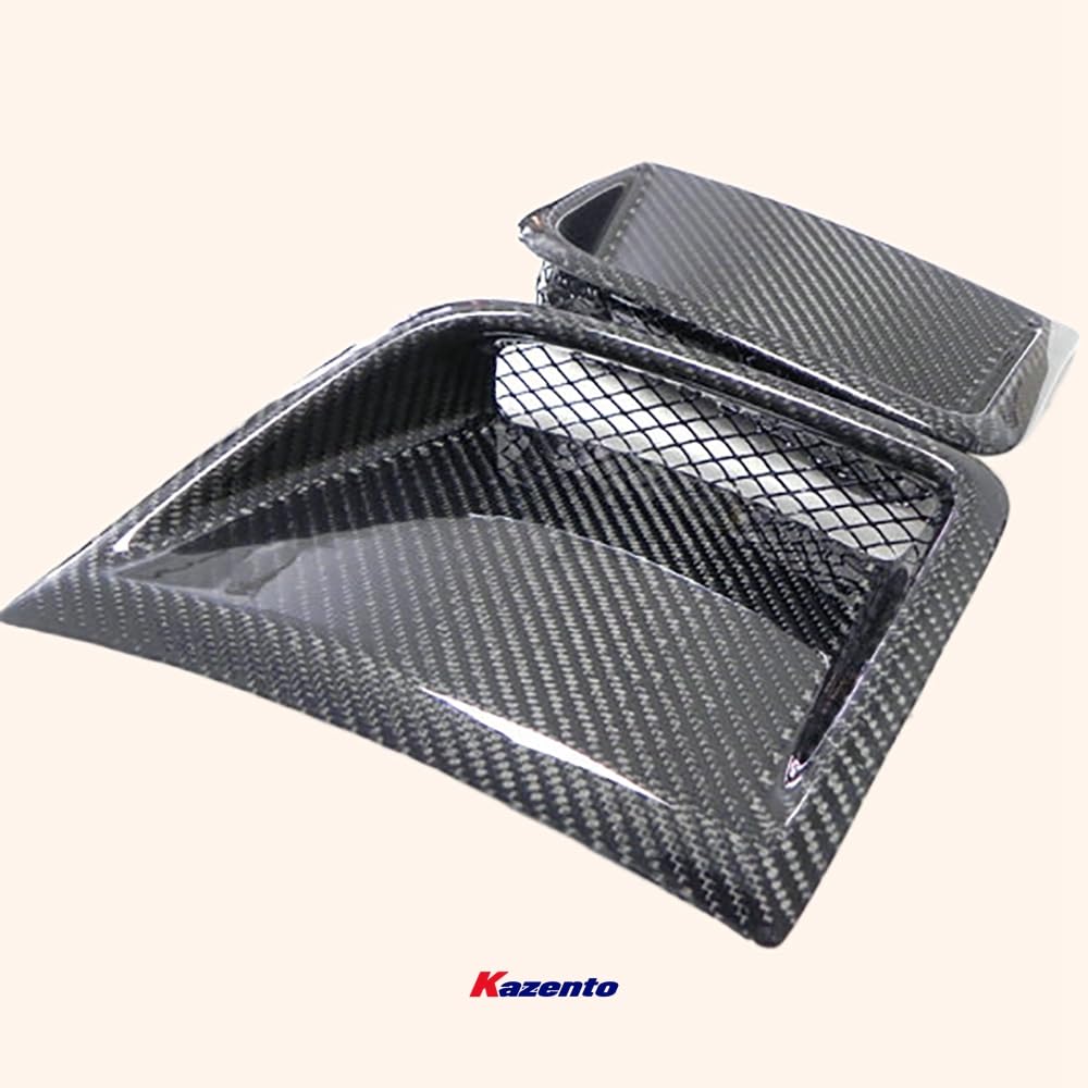 Kazento For Subaru Impreza Grb Wrx 10 Hatch Oem Front Bumper Side Vents Carbon Fiber Kazento Carbon Parts 车身侧板 GRB-BV-SIDE-CF