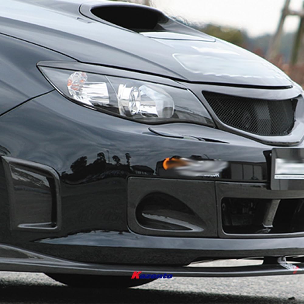Kazento For Subaru Impreza Grb Wrx 10 Hatch Oem Front Bumper Side Vents Carbon Fiber Kazento Carbon Parts 车身侧板 GRB-BV-SIDE-CF