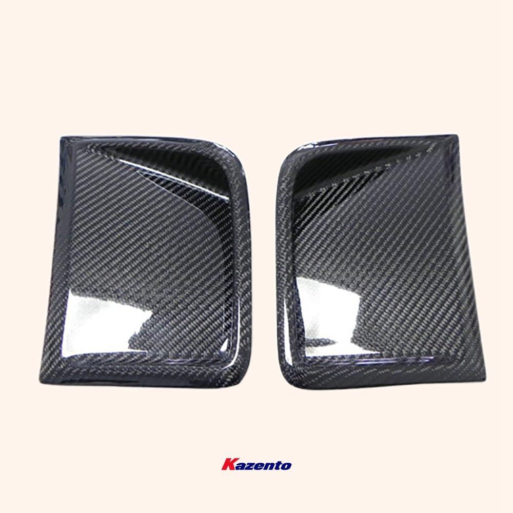 Kazento For Subaru Impreza Grb Wrx 10 Hatch Oem Front Bumper Side Vents Carbon Fiber