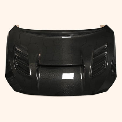 Kazento For Subaru Impreza STI WRX VAB 2015-2021 Carbon Fiber Vented VS Cooling Hood Kazento Carbon Parts 车身侧板 Carbon Fiber VAB-HOOD-VS-CF