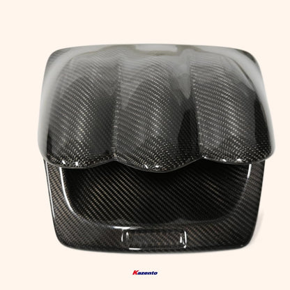 Kazento For Subaru Impreza WRX 9th 2002-07 GD Triple Gauge Pod 60mm Dashboard Carbon
Fiber Cover