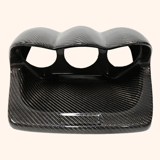 Kazento For Subaru Impreza WRX 9th 2002-07 GD Triple Gauge Pod 60mm Dashboard Carbon
Fiber Cover